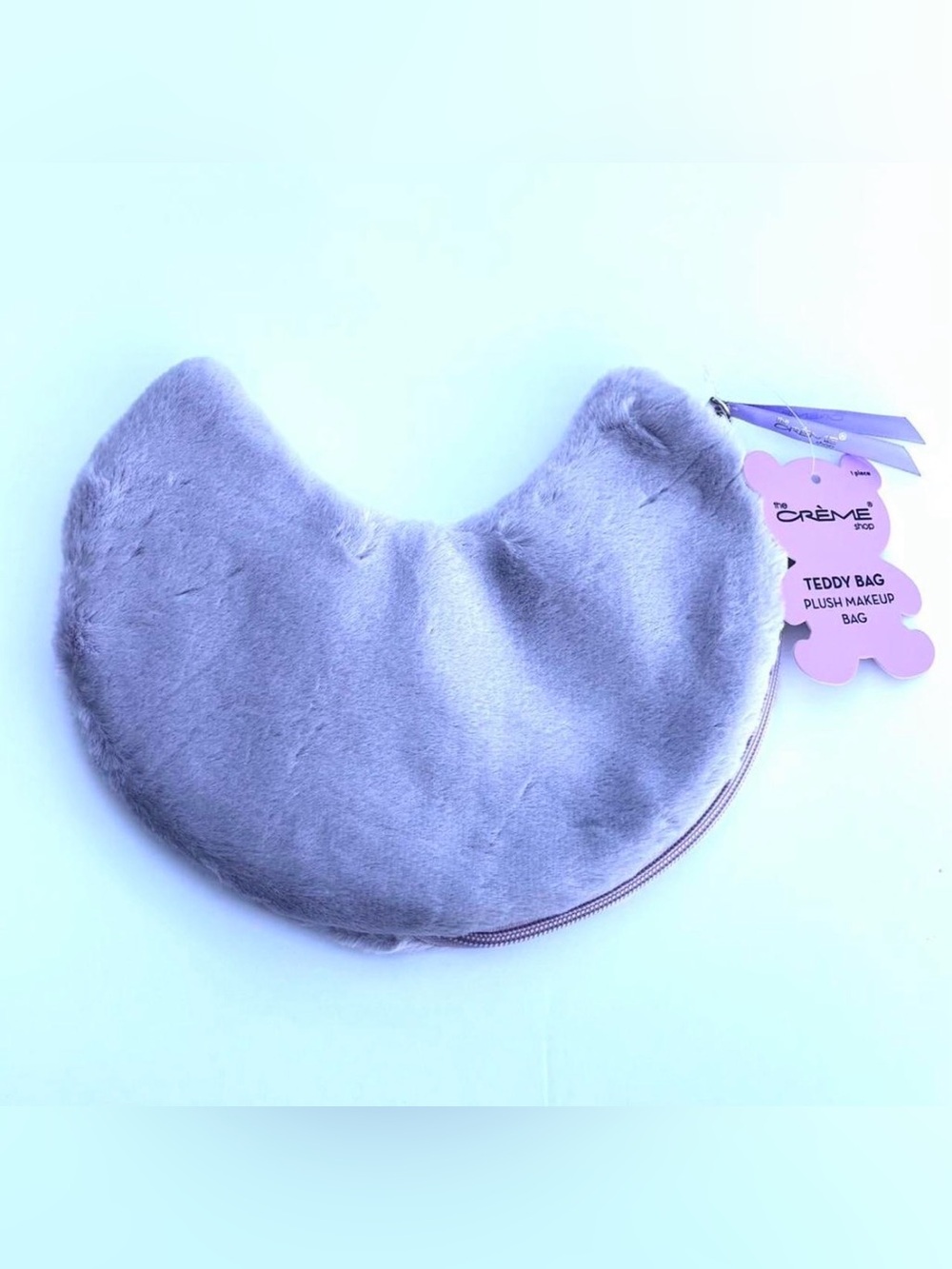 Hello Kitty Plush Spa Headband & Makeup Bag Set - Purple & Pink - Picture 2 of 8